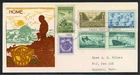 UNITED STATES SPECIALTY CACHET COVER LOT #3 1946 Veterans of WWII FDC $$$