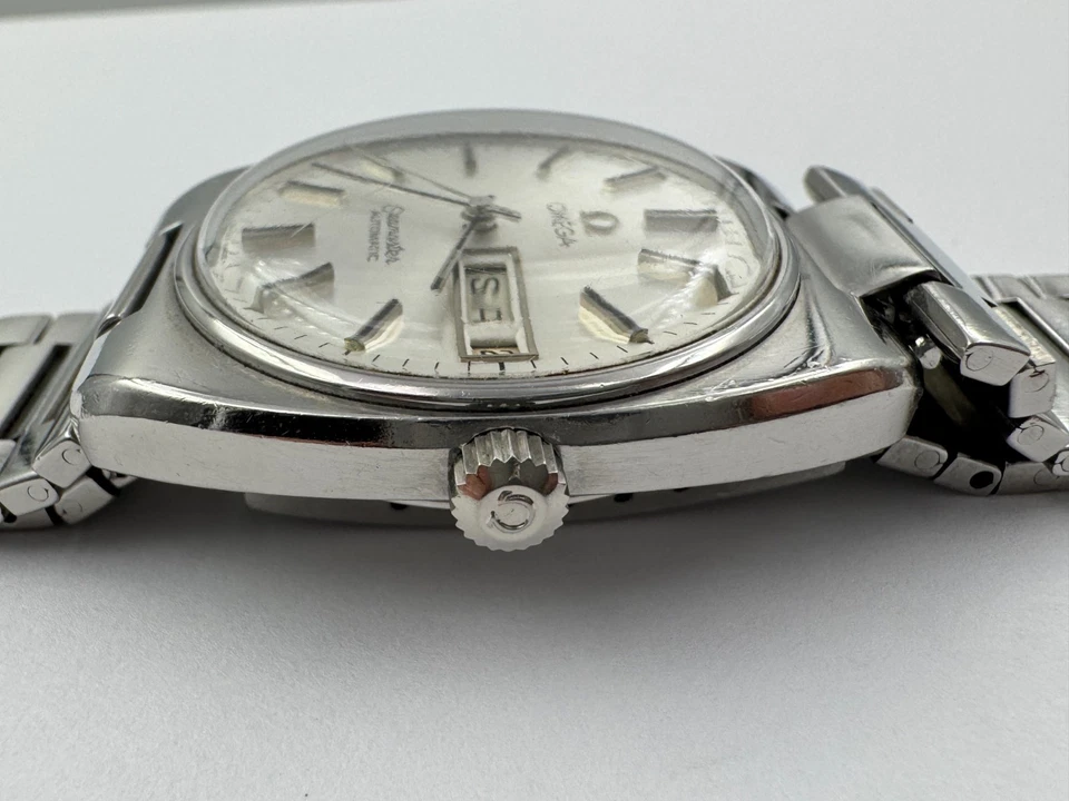 Vintage OMEGA 166.0216.3 Seamaster Day/Date Automatic Cal Ω 1020 all SS - 35 mm - Image 4 of 4