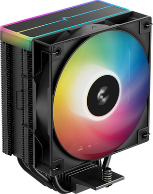 DeepCool AG400 BK ARGB V2, schwarz, CPU Kühler (R-AG400-BKAMMN-GJD)