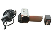 Sony DCR-SR68 Flash Media Camcorder W/Power Cord  Battery Pack