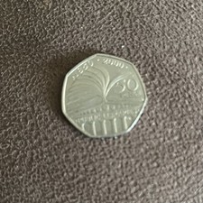 2000 Public Libraries Fifty 50p Pence Coin