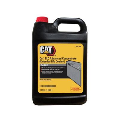 Cat 542-6493 (5426493) Extended Life Coolant Advanced Concentrate, 1 Gallon.