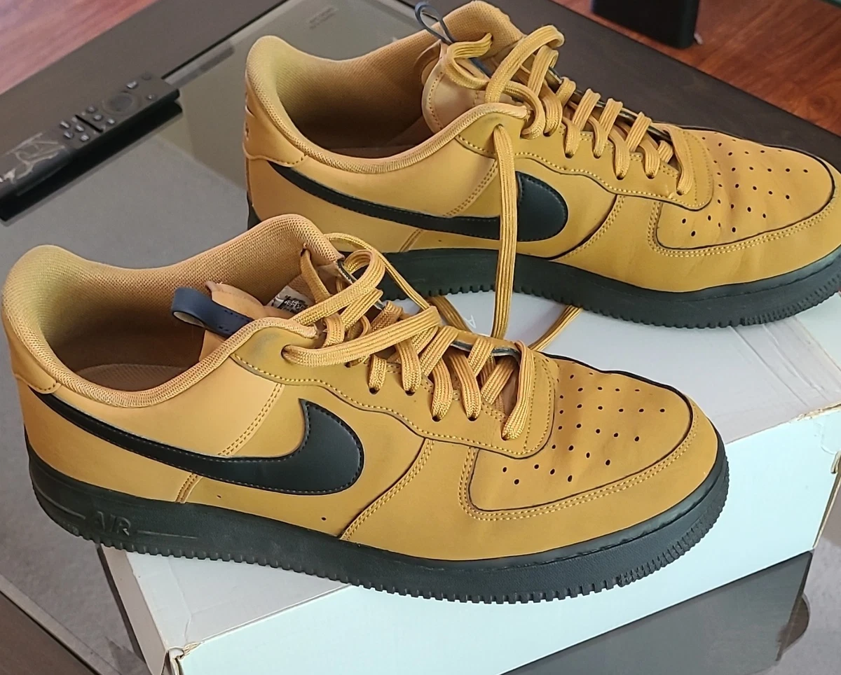 Nike Air Force 1 Low Wheat Black - огромный выбор по лучшим ценам
