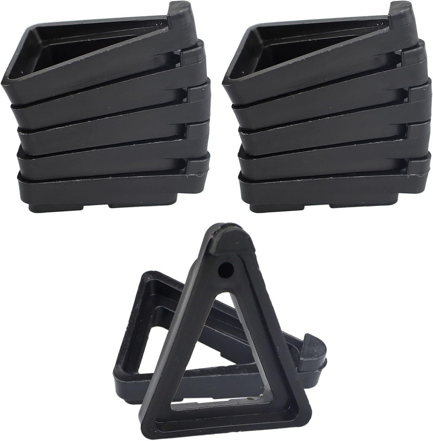 SZXMDKH 24 Pcs Pot Toes Plant Feet Invisible Flower Risers Potted Triangle Stan