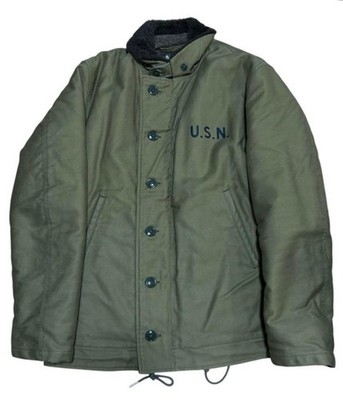 THE REAL McCOY'S N-1 DECK JACKET SIZE 38 #0212