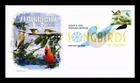 DR JIM STAMPS US COVER SONGBIRDS IN SNOW FIRST DAY ISSUE PANDA CACHET
