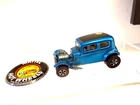 Vintage Hot Wheels Redline Classic 32 Ford Vicky 1969 US Cast Blue W/ Button