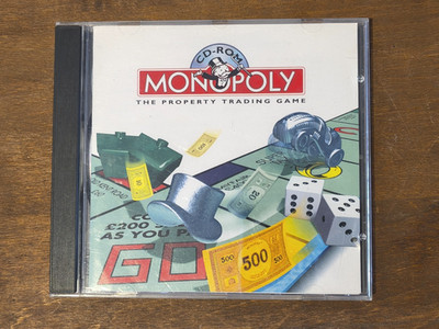 Monopoly CD Rom PC Spiel Hasbro