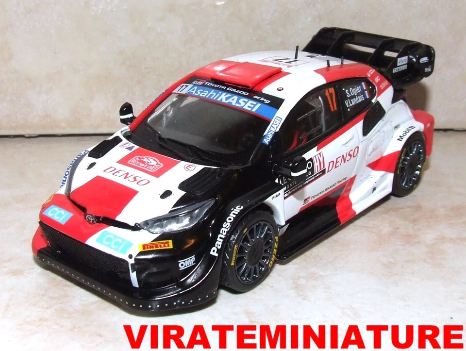 YARIS RALLY1 WRC HY WINNER RALLYE MONTE CARLO 2023 SEBASTIEN OGIER IXO RAM897 - Photo 1/1