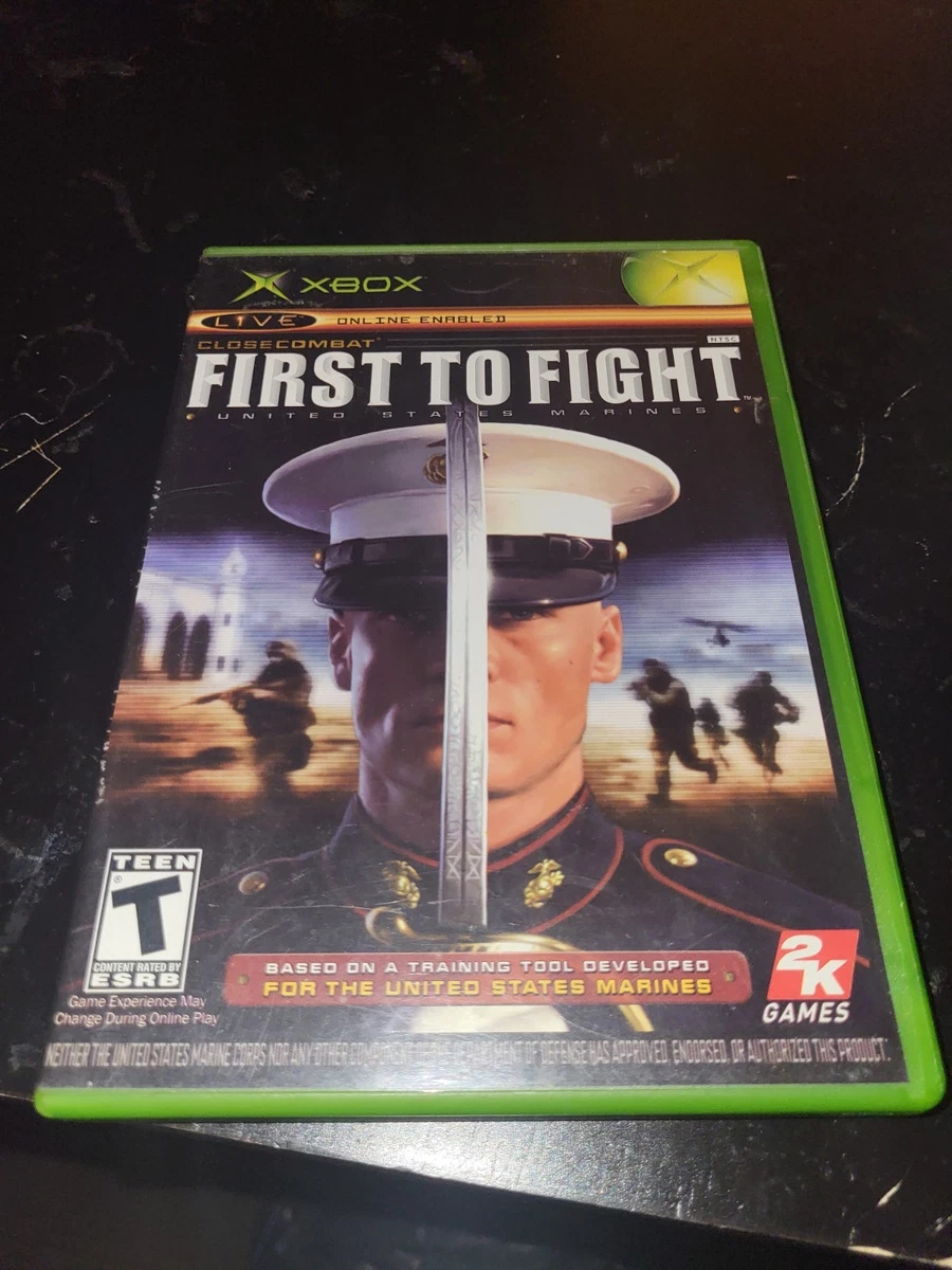 Jeu Vidéo XBOX First To Fight / Marines Américains - Version Française PAL - Très Bon état