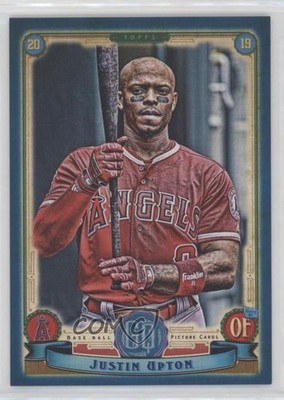 2019 Topps Gypsy Queen Indigo 99/250 Justin Upton #36 y0i