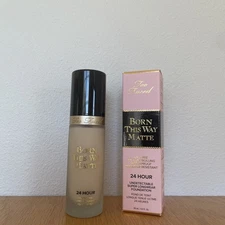 Too Faced Born This Way Matte 24 Hour Longwear Foundation, 1.0 fl oz -CLOUD