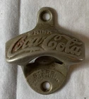 Vintage Drink Coca-Cola Starr #10 Mounted Metal Coke Bottle Opener Made In USA