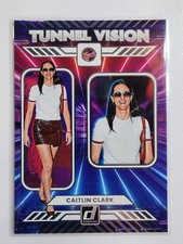 2025 Donruss WNBA #1 Caitlin Clark Tunnel Vision Indiana Fever