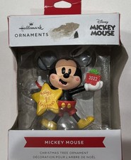 Hallmark Disney Mickey Mouse Christmas Tree Ornament 2022 “Baby’s 1st Christmas”