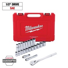 Milwaukee 48-22-9410 22 pc 1/2 Drive SAE Ratc...