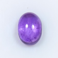 Natural Purple Amethyst Cabochon In Oval Shape 11.00 Carats 16x12x8 mm Size
