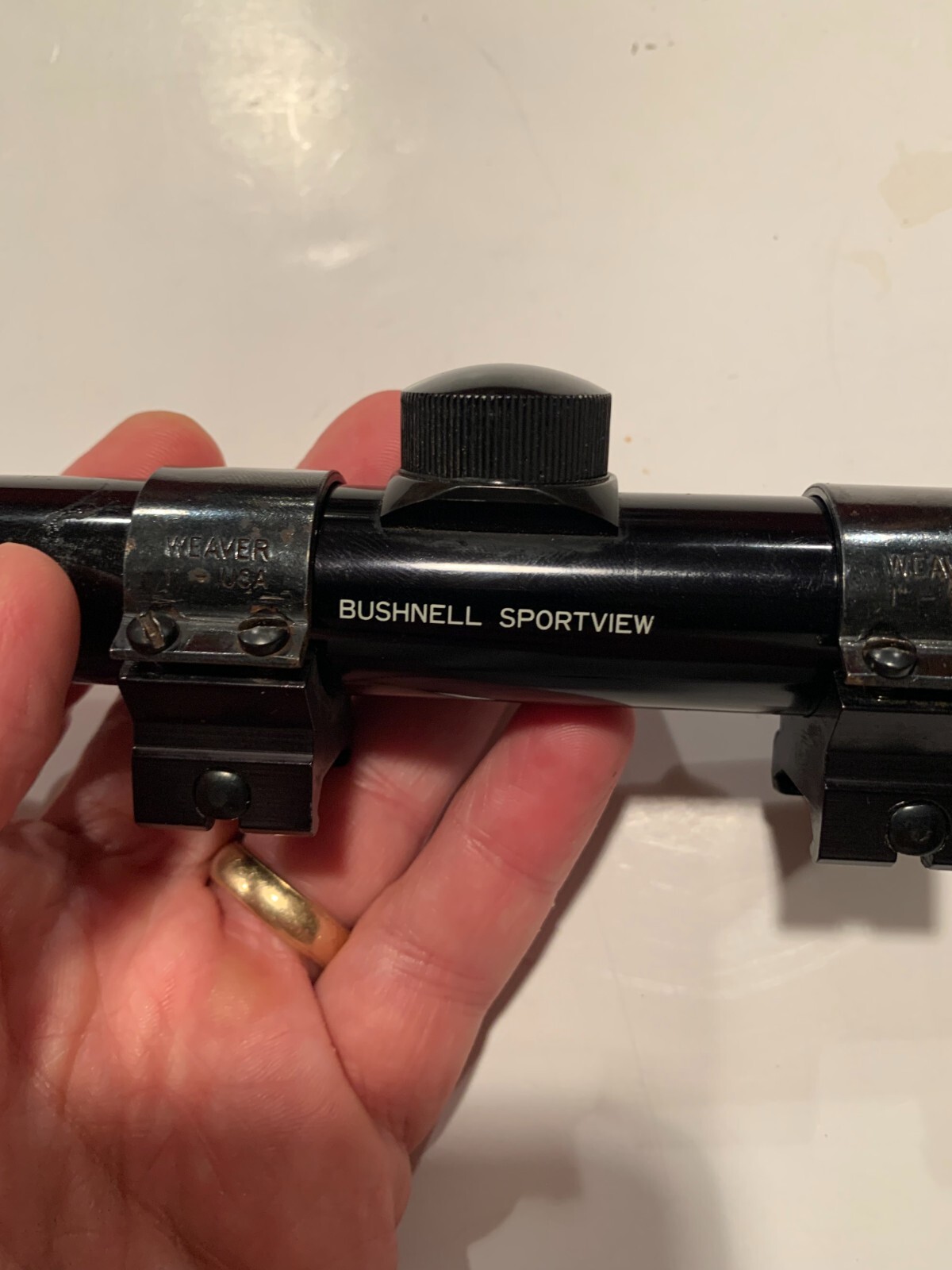 Bushnell Sportview Rifle Scope 4X12X 40 MM Duplex With Rings 740412