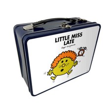 Mr Men Little Miss Late Metal Lunch Box Tin