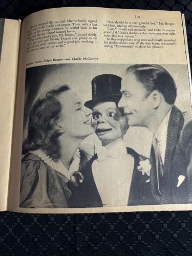Charlie McCarthy Day in the Llife Hollywood humor memorabilia book 1938 - Picture 4 of 5