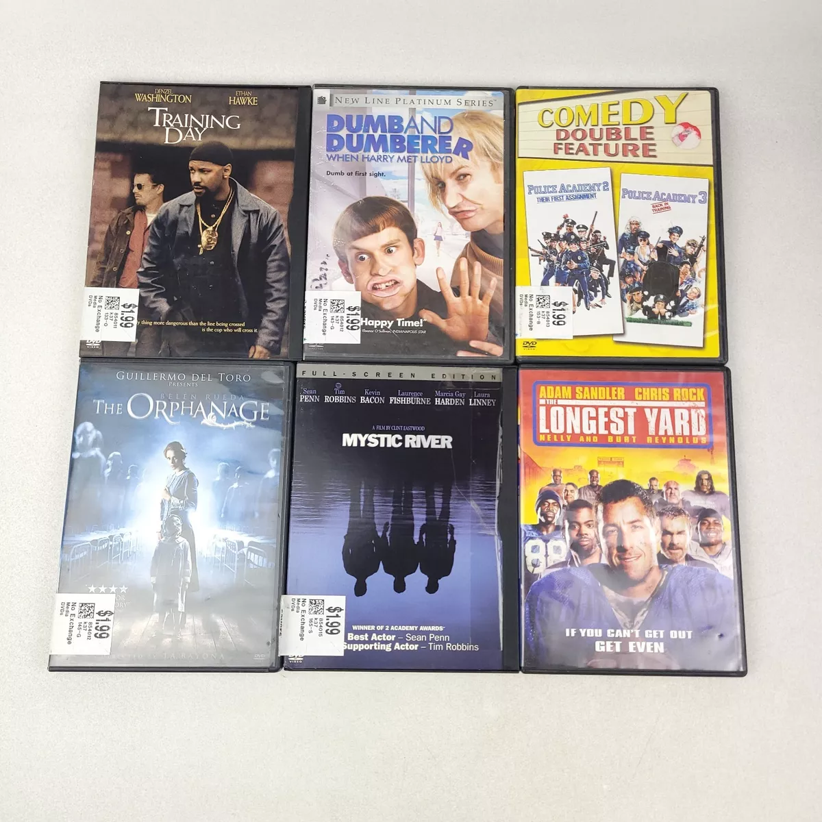 Lot of 60 DVDs - Wholesale / Bulk DVDs Lot - A-List DVD Movies - Assorted Genres
