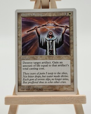 Divine Offering Fifth Edition (5ED) Magic Karte MTG (Göttliche Gabe)