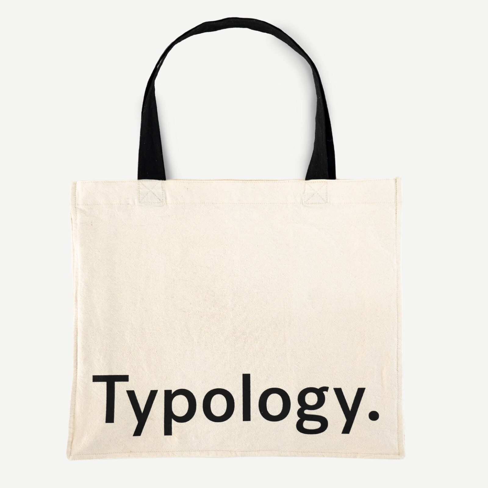 Typology Skincare Cotton Beige Tote Bag for Shopping-image