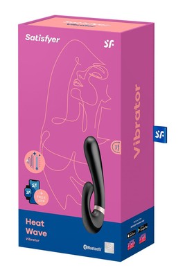 Satisfyer Heat Wave Black G-Punkt-Stimulation Klitoris, Vagina Silikon