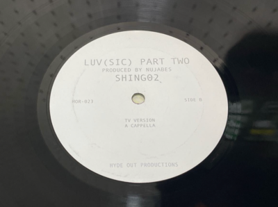 NUJABES FEAT. SHING02 LUV(SIC) PART TWO HYDE OUT HOR023 Japan