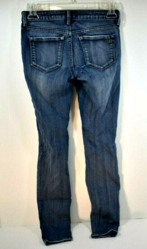 Girl's Jessica Simpson Distressed Super Skinny Blue Jeans Size 25 Short - Picture 3 of 9
