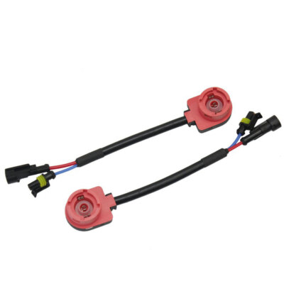2X D2S D2R D2C D4S D4C D4R HID Xenon Ballast AMP Socket Adapter Harness Cable J5