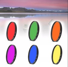 37 43 46 49 52 55 58 62 67 72 82mm DSLR Camera Lens Full Color Filter for Canon
