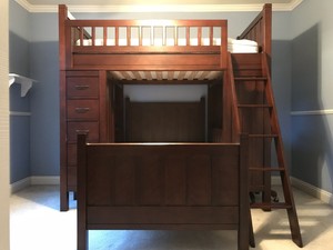 pottery barn camp bunk bed