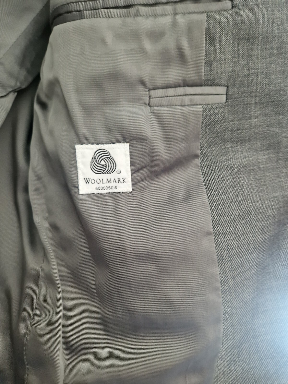 FILA Giacca grigia Richard James Savile Row. Taglia 40.