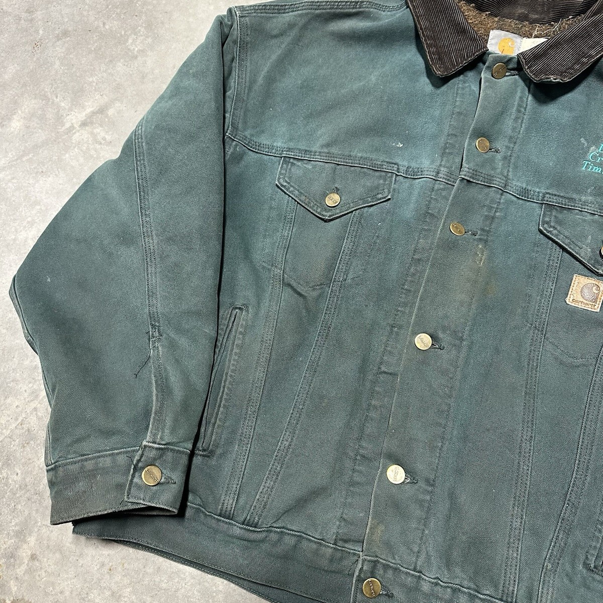 CarharttトラッカージャケットXL J10 CHT USA製 90s レア CarharttトラッカージャケットXL J10 CHT USA製 90s レア - メルカリ
