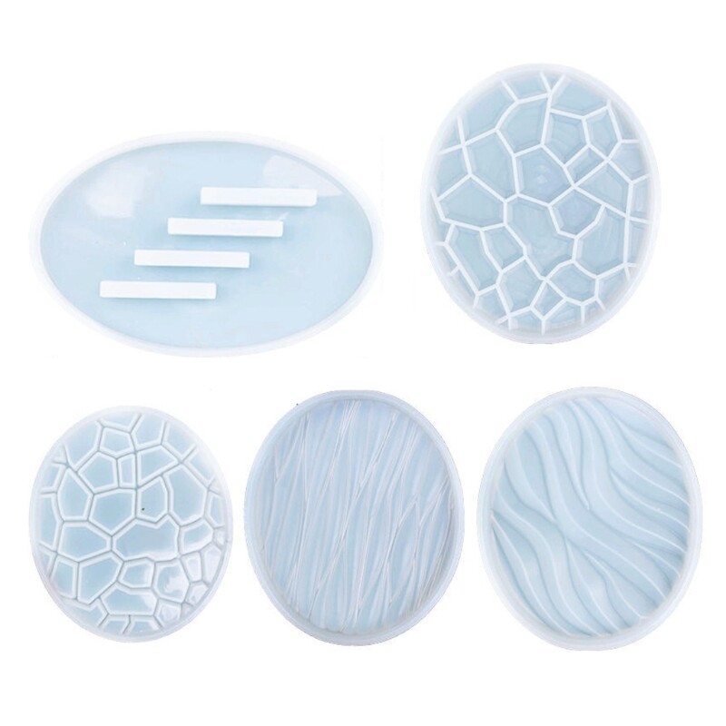 Irregular Silicone Resin Coaster Mold for Jewelry and Epoxy Casting