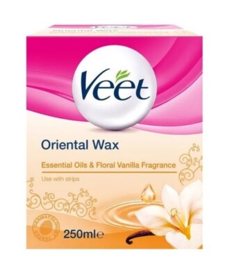 VEET WARM MIKROWELLENGEEIGNETES WACHS FÜR GESICHT UND KÖRPER FÜR NORMALE HAUT 250ML