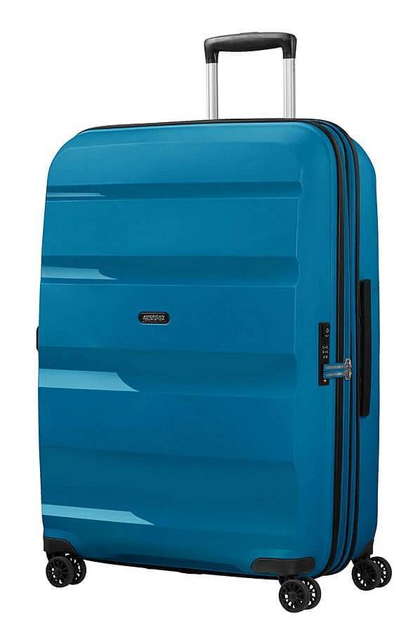 American Tourister Bon Air Dlx Spinner 75 Blu - Valigie Trolley Grande