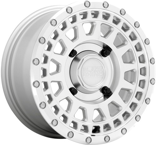 Kit 4 EFX MotoClaw Tires 28x9-15 on Black Rhino Parker Silver Wheels VIK - Picture 3 of 5