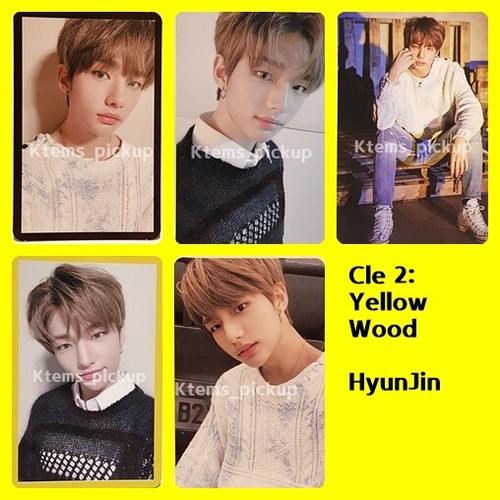 Stray Kids Photocard Album Yellow Wood Official Photo Card HyunJin EBay