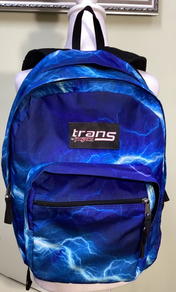 Trans By Jansport Blue Supermax Its Electric Laptop Sleeve Zipper
