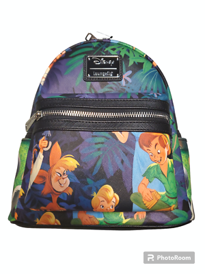 Loungefly Peter Pan Mini Backpack Lost Boy Scenes | eBay display picture 1