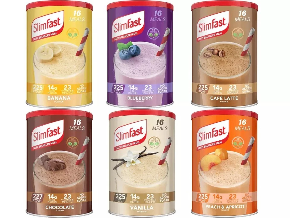 SLIM FAST SlimFast Balanced Meal Shake 16 Servings *BRAND NEW*