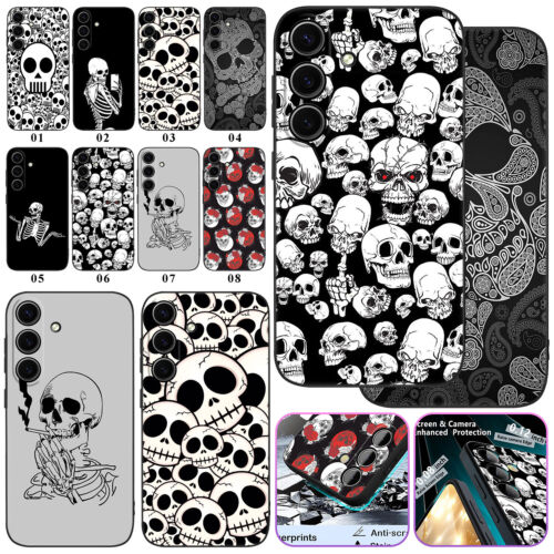 For Samsung Galaxy S24 Ultra S23 FE S22 S25 Stylish Printed TPU Phone Case Cover