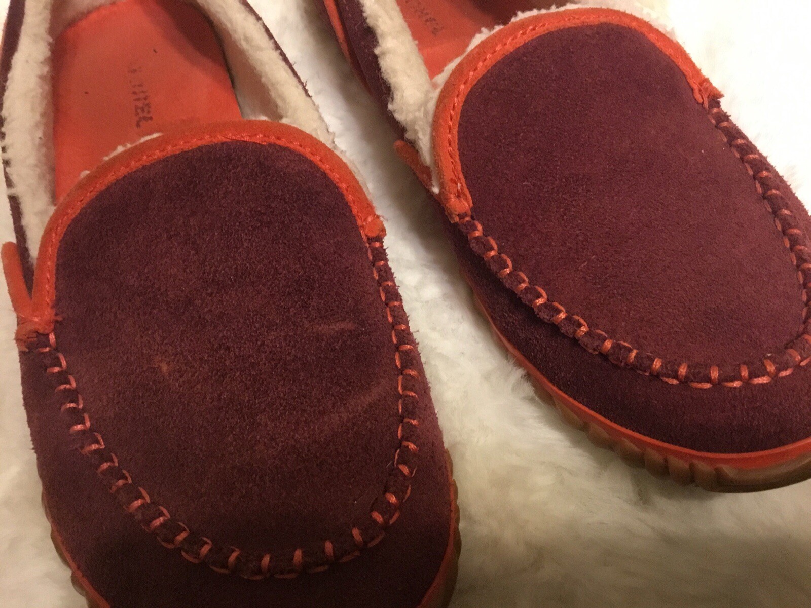 SAOLA Sorel Scarpe Donna Nakiska Ciabatta Sherpa Scamosciato Gomma Suola Esterno TG 9 5 US