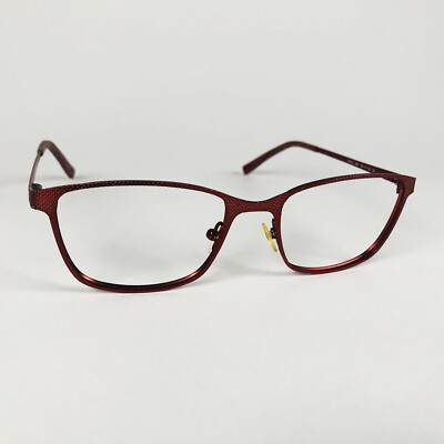 VULKAN BY IVKO Brille ROT ECKIG Brillengestell MOD: V956 C989