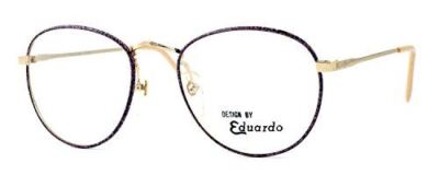 Fashion Optical Women's Designer Eyeglasses Ashley in Gold Pink 54mm DEMO LENS