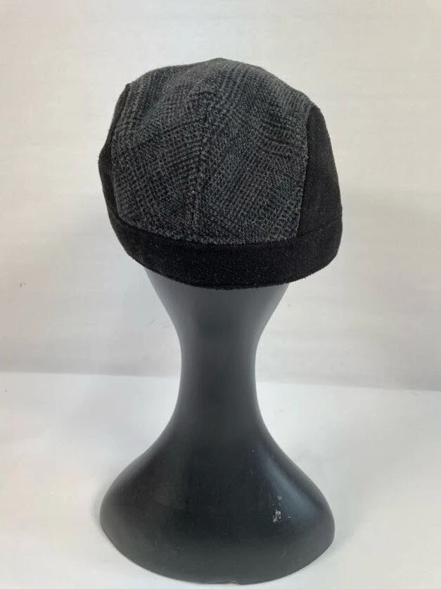 Apt.9 Men's Flat Cap Newsboy Gray/Black Size L/XL - Image 3 of 4