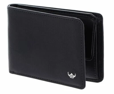 Golden Head Colorado RFID Protect Minischeintasche 1193 Geldbörse Schwarz Neu - Bild 1 von 4