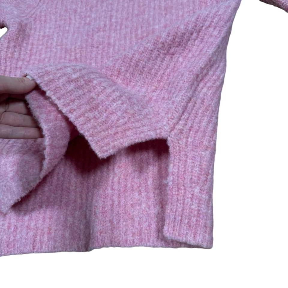 Rag & Bone Merino Wool Blend Sweater Women's XXS Elbow Patch Pullover Knit - Image 4 of 4